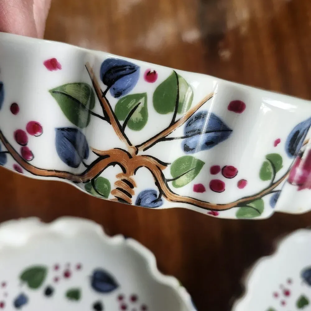 Haviland Limoges France Alumunite Krugier Tart Quiche Baking Dishes Set of 3